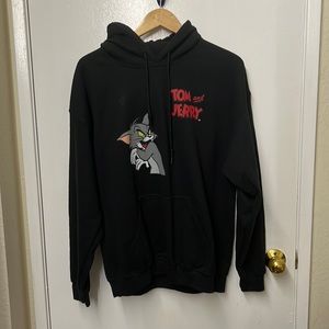 Tom and jerry black hoodie